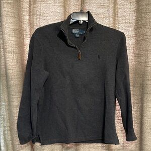 Polo Ralph Lauren Gray Quarter-Zip Pullover